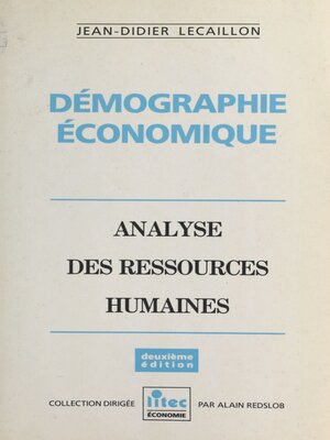 cover image of Démographie économique